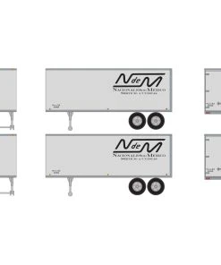 Athearn HO 25' Trailers, NdeM #1063, #1085 (2)