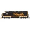 Atlas Model Railroad HO GP 40 Loco Rio Grande 3152
