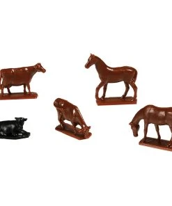Atlas Model Railroad HO Cows & Horses (12)