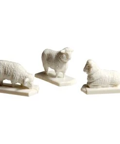 Atlas Model Railroad HO Sheep (12 White & 1 Black)