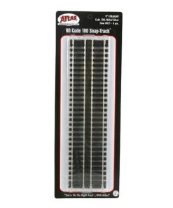 Atlas Model Railroad HO Code 100 9" Straight (6)