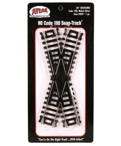 Atlas Model Railroad HO Code 100 30 Degree Crossing