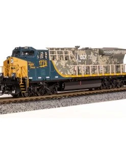 Broadway Limited Imports N GE ES44AC Locomotive, Pride In Service Veterans, Paragon4, CSX #1776
