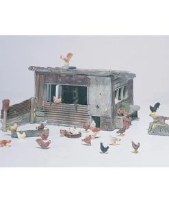 Woodland Scenics HO Chicken Coop